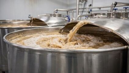 Controlled fermentation tanks